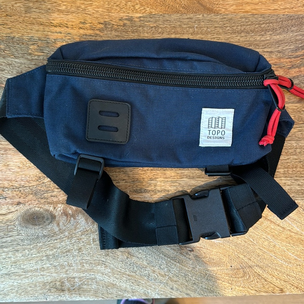 Topo Designs Hip Pack Dark Blue